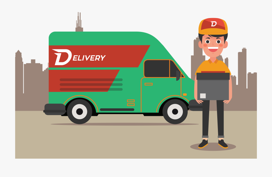 Delivery Clipart Courier Boy - Free Cash On Delivery, Transparent Clipart