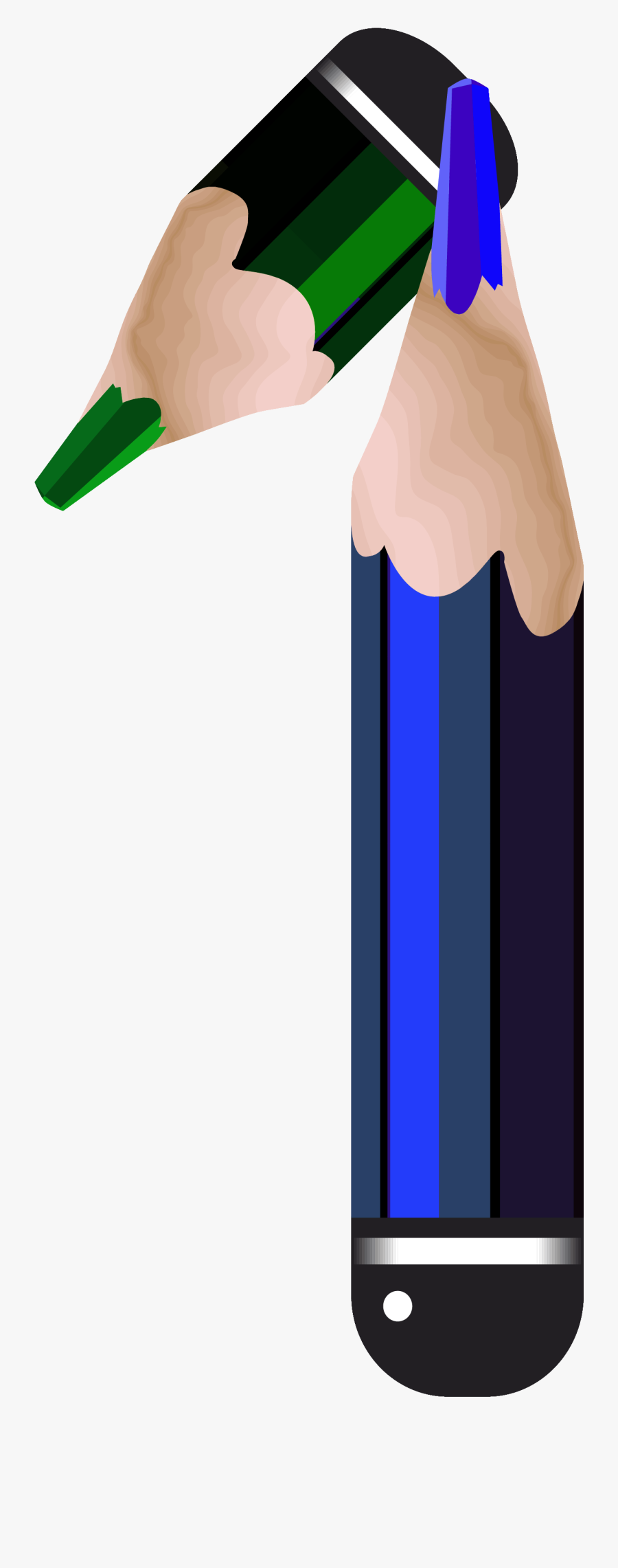 Feather Quill Pen Clip Art Free Vector - Pencil Number Clipart, Transparent Clipart