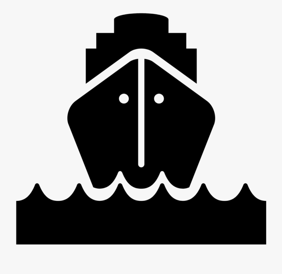 Stsb News Blog Stats - Ship Icon Red, Transparent Clipart