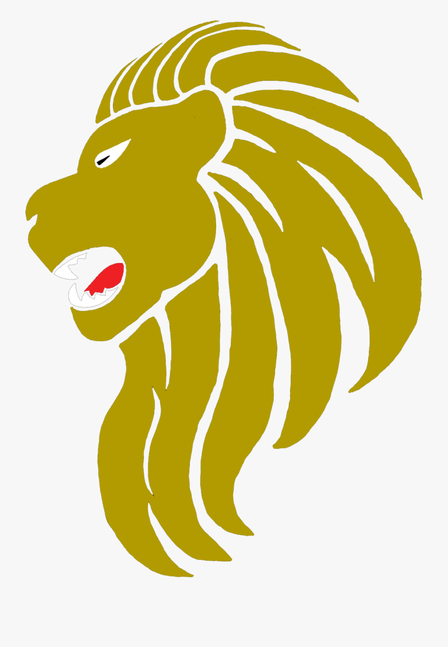 Clip Art Cartoon Lions Head - Lion Logo Png File, Transparent Clipart
