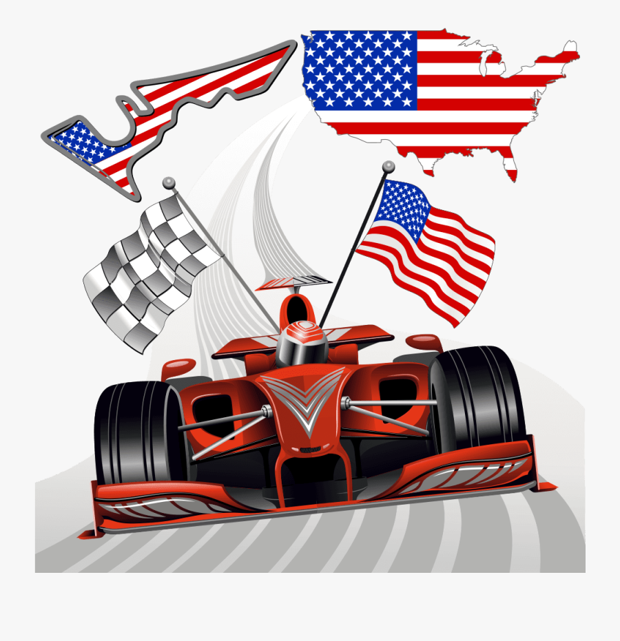 Usa Flag, Transparent Clipart