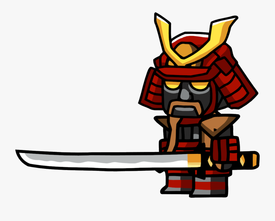 Samurai Png Image - Cartoon Samurai Png, Transparent Clipart