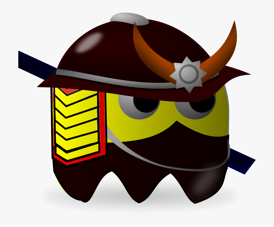 Samurai Sensei - Pacman Samurai, Transparent Clipart