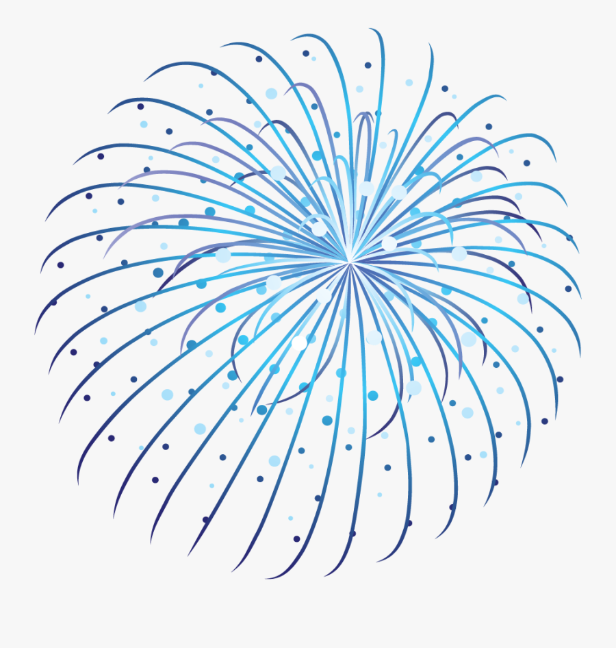 Buncee - Pink Fireworks White Background, Transparent Clipart