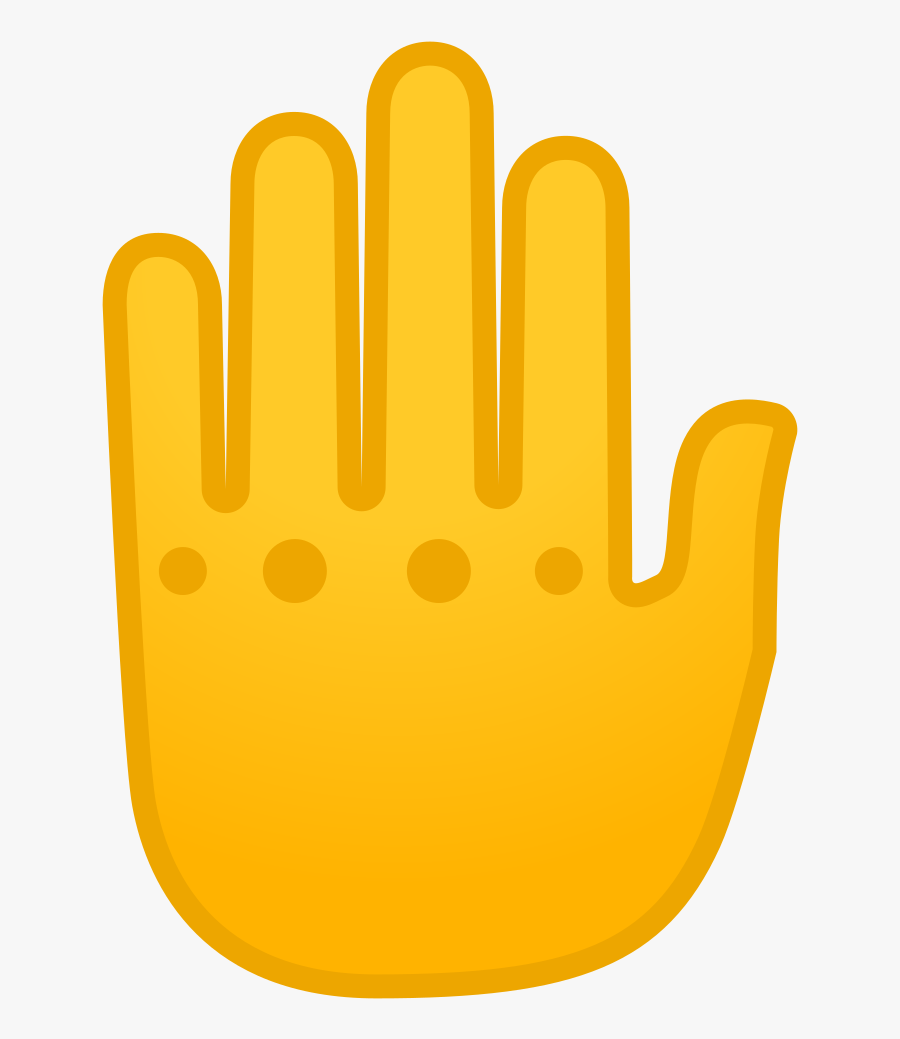 Raised Back Of Hand Icon - Back Hand Png Clipart, Transparent Clipart