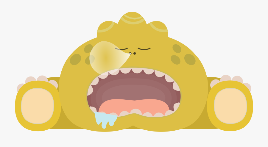 Sleepy Monster - Monsters Sleepy Cute Png, Transparent Clipart