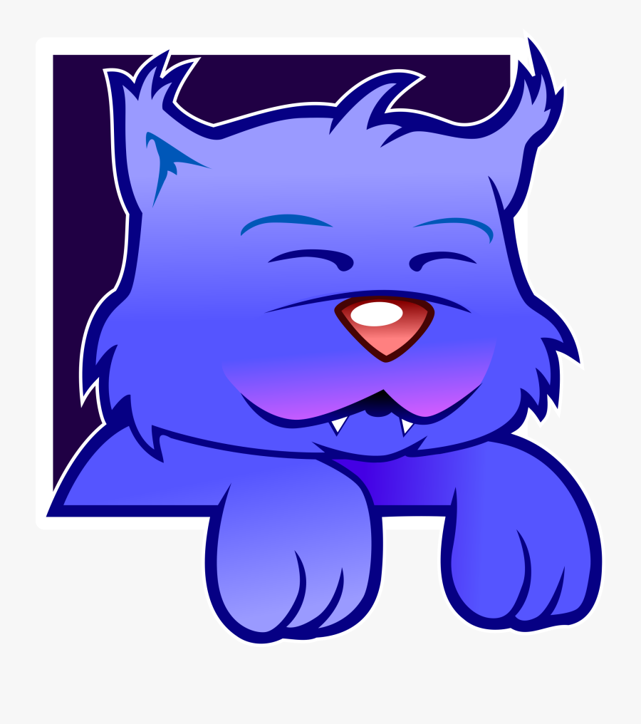 Onlinelabels Art Sleepy Kitty Clip Art Transparent - Icon, Transparent Clipart