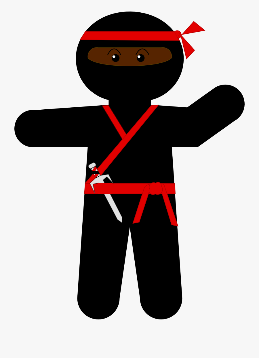 Man, Ninja, Warrior, Japanese, Samurai, Martial - N Is For Ninja Clipart, Transparent Clipart