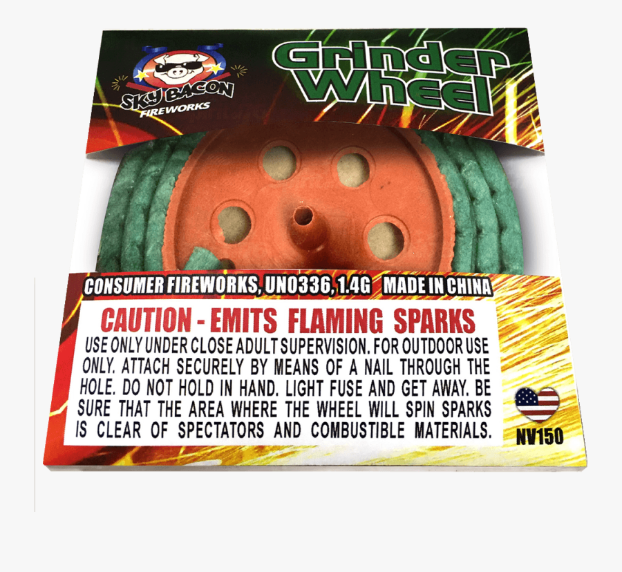 Clip Art Grinder Sparks - Flyer, Transparent Clipart