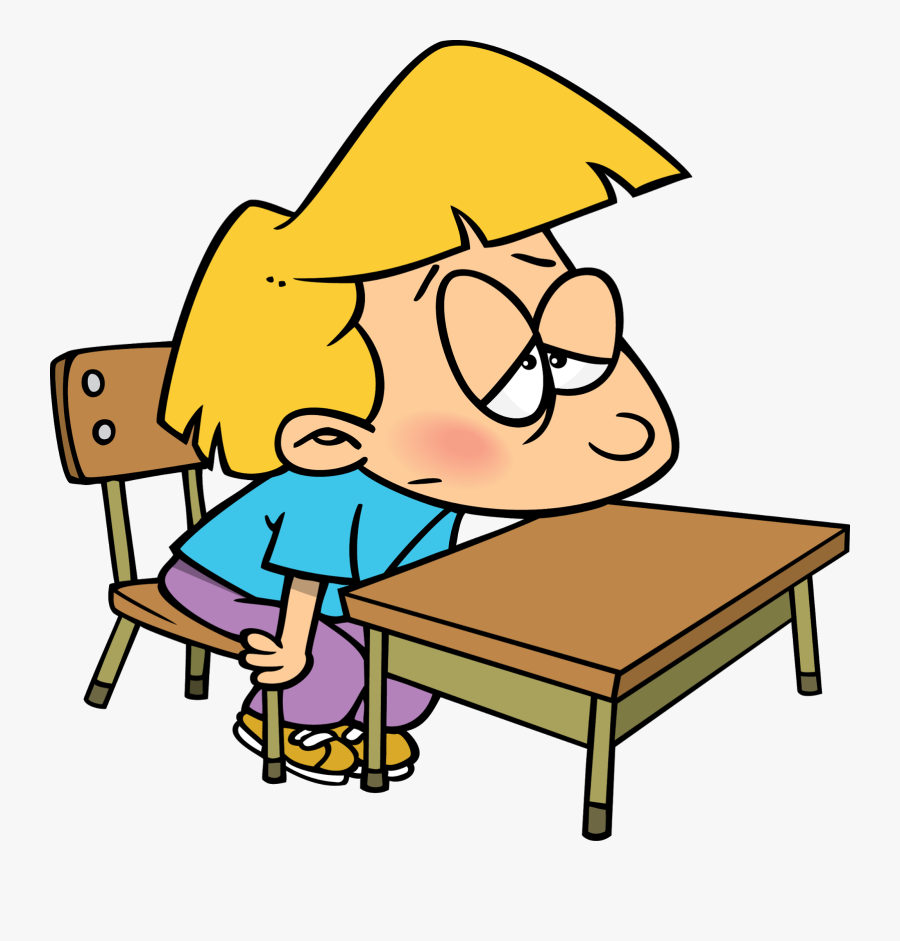 Transparent Bored Png - Tired Person Clipart, Transparent Clipart