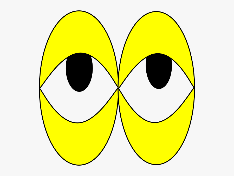 Yellow Eyes Clip Art, Transparent Clipart