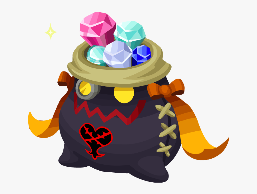 Image Bag O Jewels - Kingdom Hearts Χ, Transparent Clipart