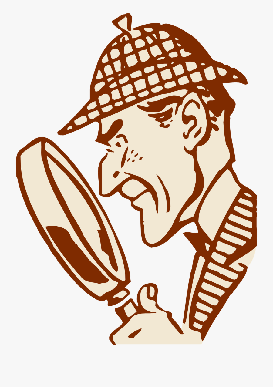 Mystery The Before Thriller - Cartoon Images Of Case Studies, Transparent Clipart