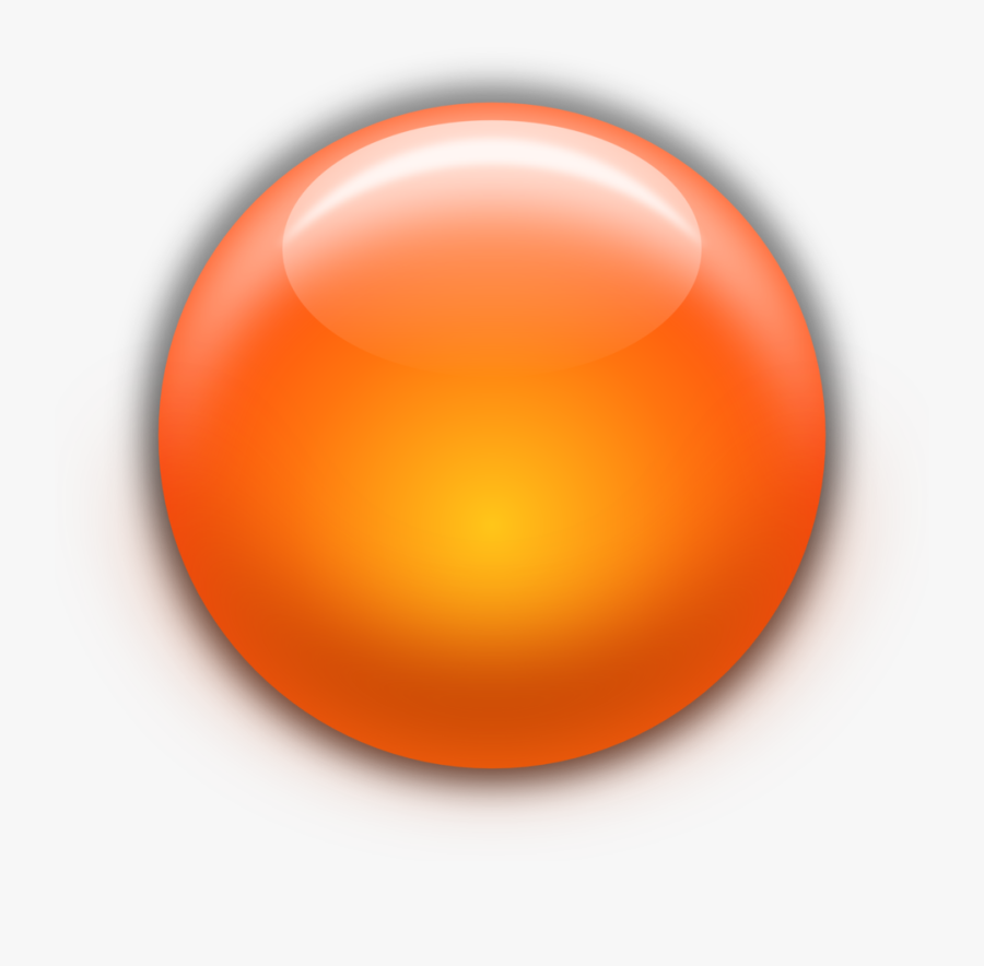 Small Orange Ball Png, Transparent Clipart
