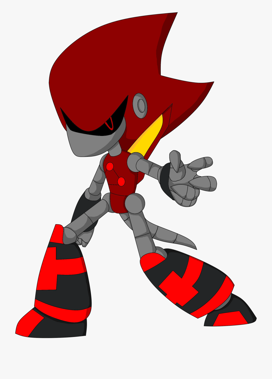 Sonic Fan Characters Metal Clipart , Png Download - Metal Sonic Fan Characters, Transparent Clipart