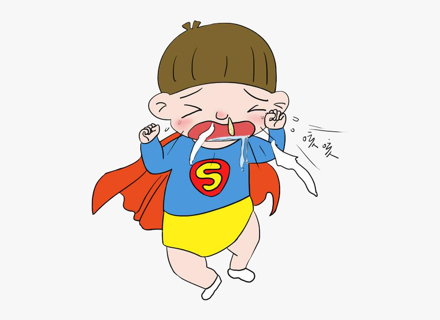 Clip Art Cough Disease Child Common - Cold Dibujos Animados