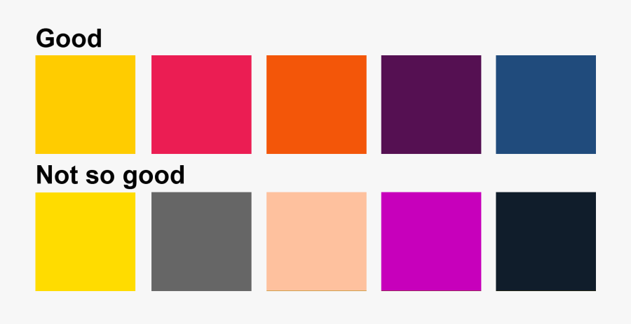 Clip Art Using In Textile Design - Color Palette Square, Transparent Clipart