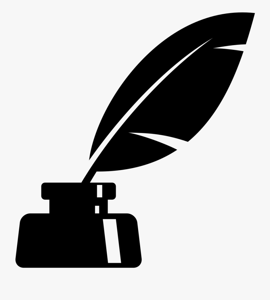 File Inkwell Icon Noun - Writer Icon Png, Transparent Clipart