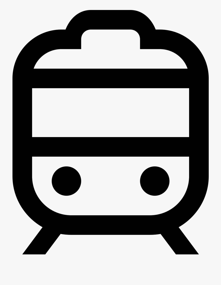 Vector Trains Railway Station, Transparent Clipart