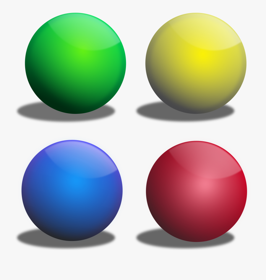 Sphere Clipart Color Ball - Esferas Colores Png, Transparent Clipart