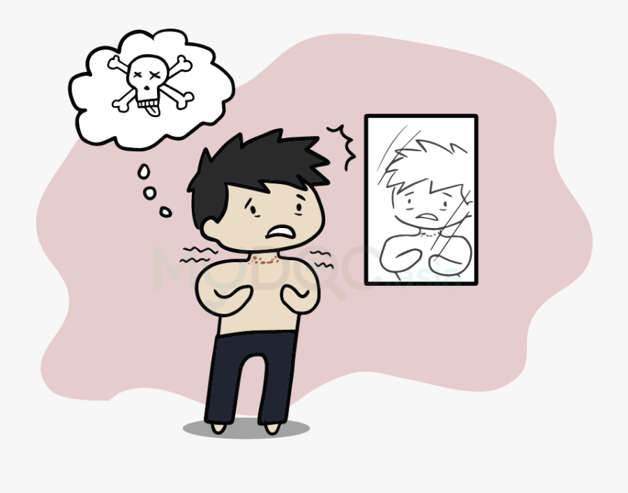 Disease Clipart Shingle - Cartoon, Transparent Clipart