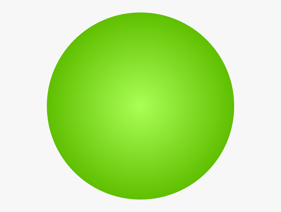 Sphere - Clipart - Ball Green, Transparent Clipart