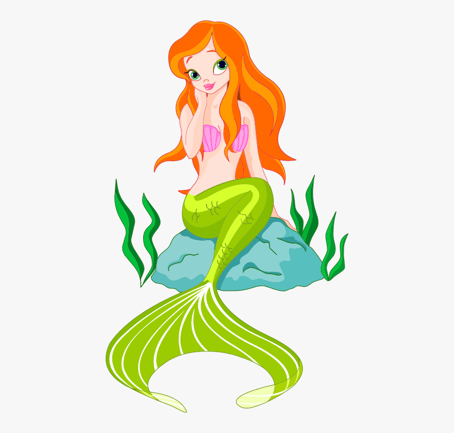 Art,artwork,fictional Character - Mermaid Cartoons, Transparent Clipart