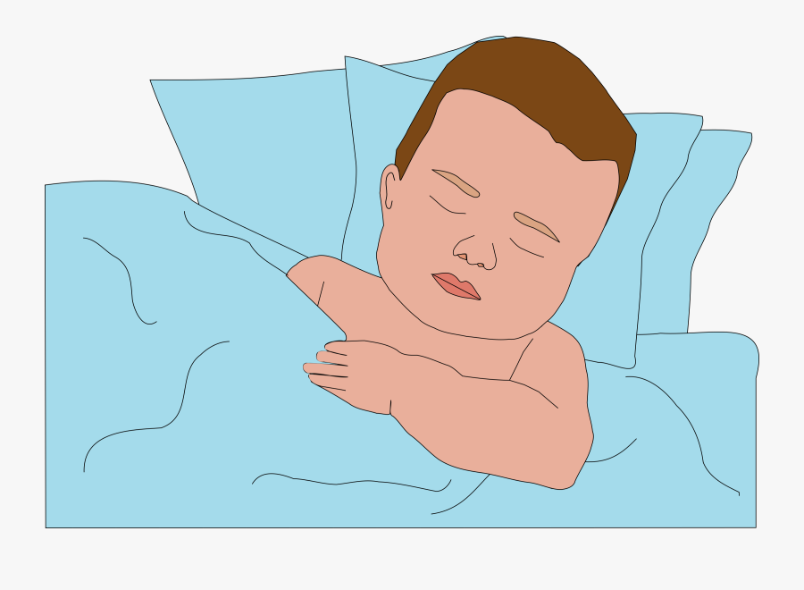 Clipart - Sleeping - Clip Art, Transparent Clipart