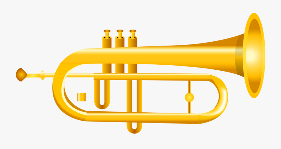 Trumpet Western Musical Instruments, Transparent Clipart