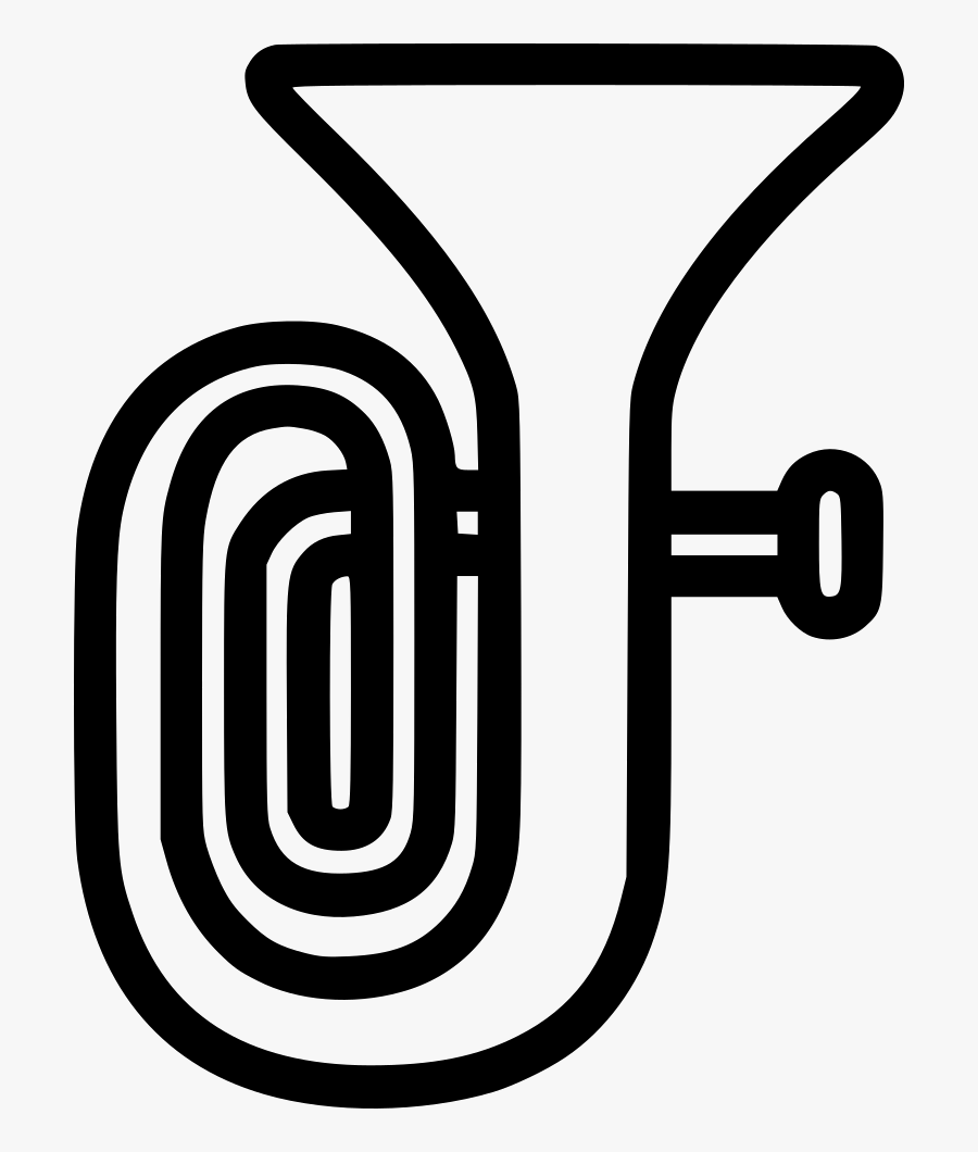 Tuba Svg, Transparent Clipart