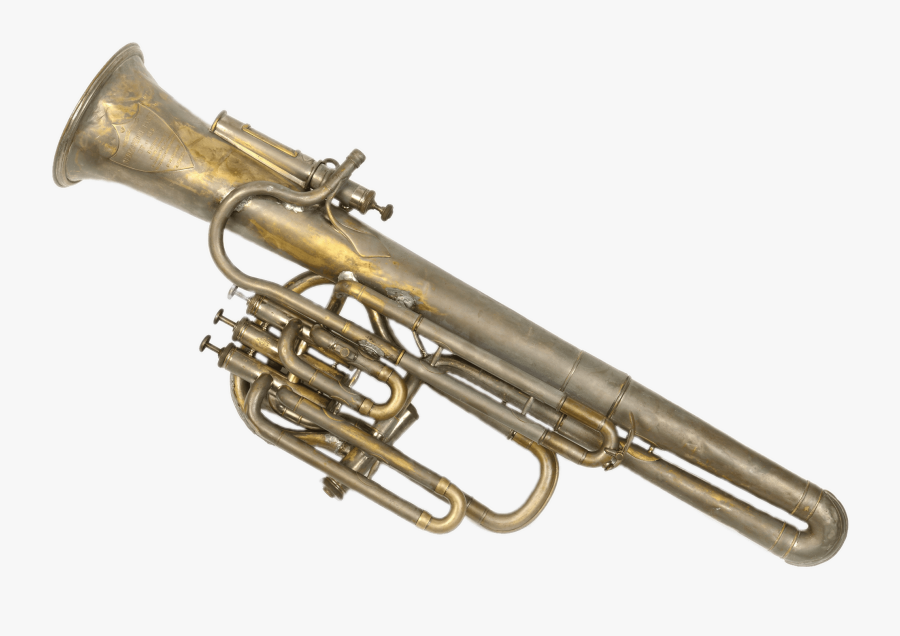 Transparent Tuba Clipart - Trumpet, Transparent Clipart