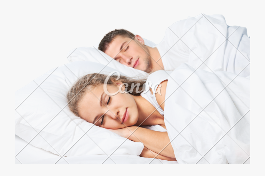 Transparent Sleeping In Bed Clipart - Sleep, Transparent Clipart