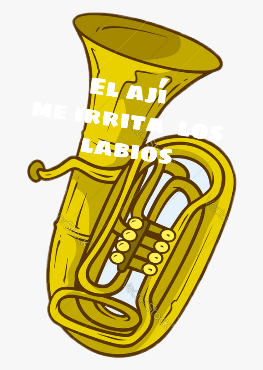Tuba Freetoedit - Tuba Cartoon, Transparent Clipart