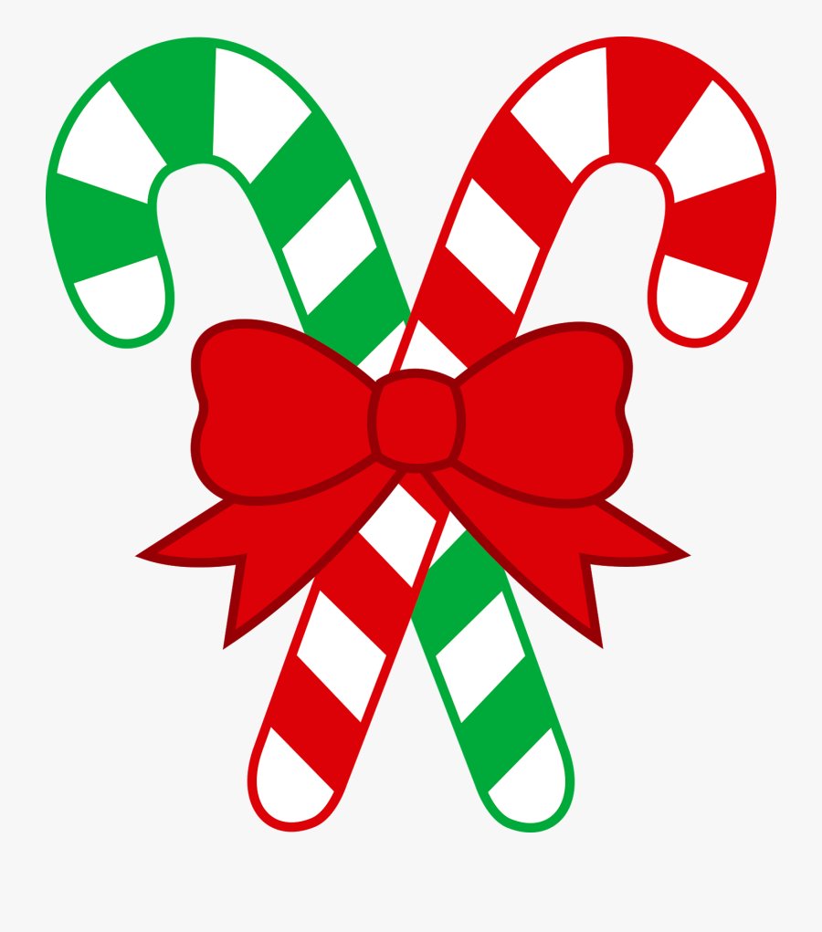 Candy Canes Clip Art, Transparent Clipart
