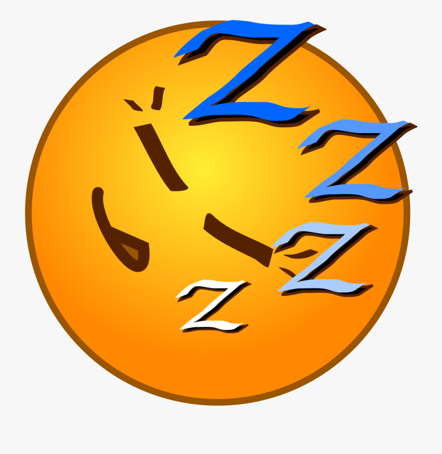 File - Smirc-zzz - Svg - Smiley Zzz - Ronflement, Transparent Clipart