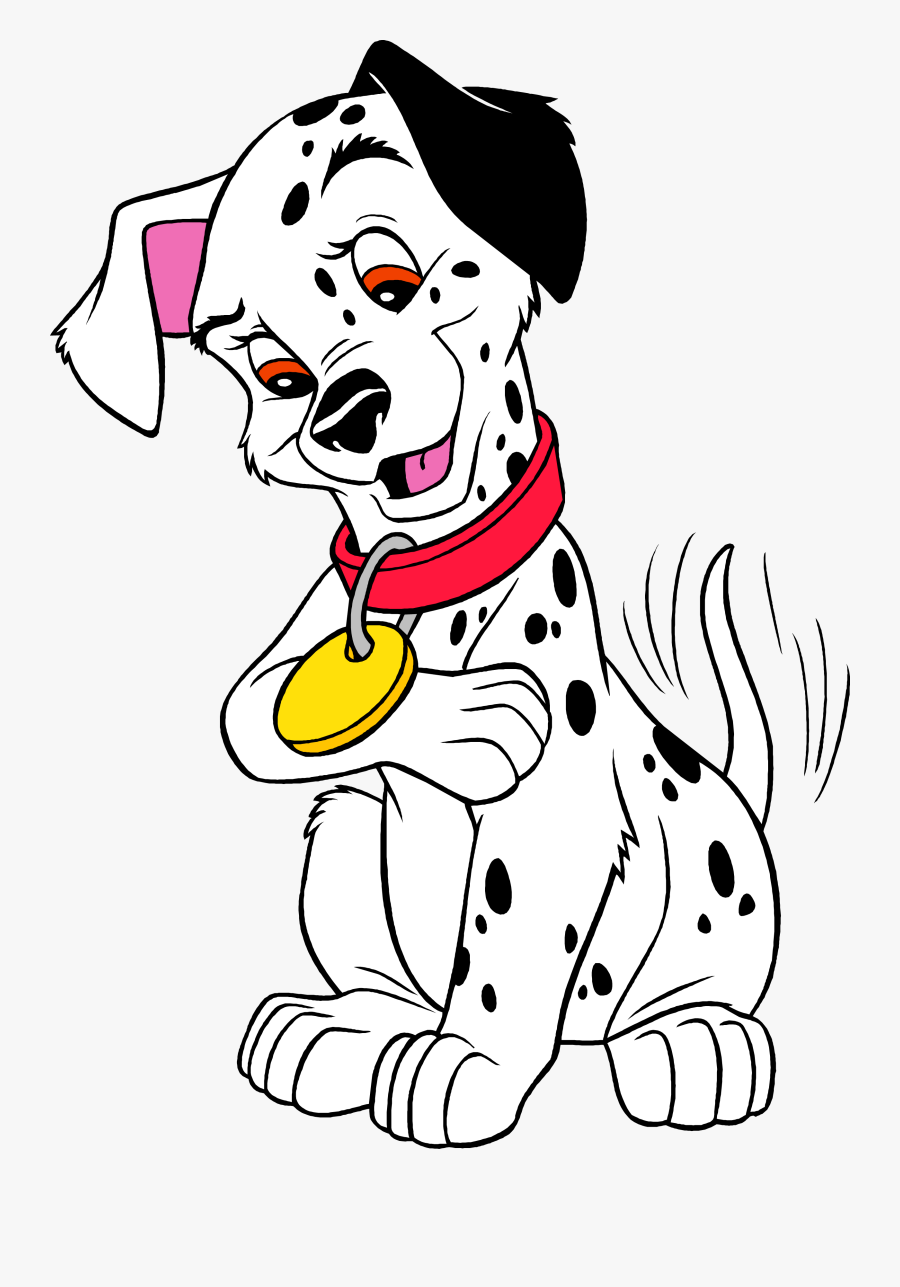 Dalmatian Dog The 101 Dalmatians Musical Coloring Book - Transparent Disney 101 Dalmatians, Transparent Clipart