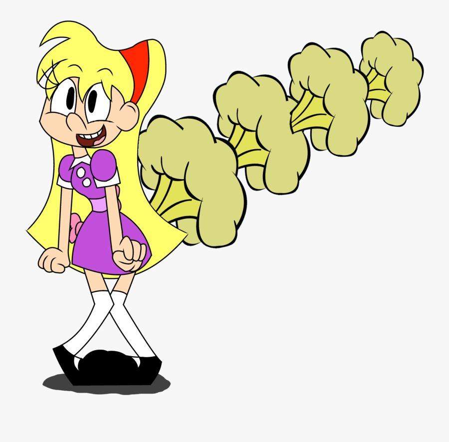 Lady Farting Cartoon 