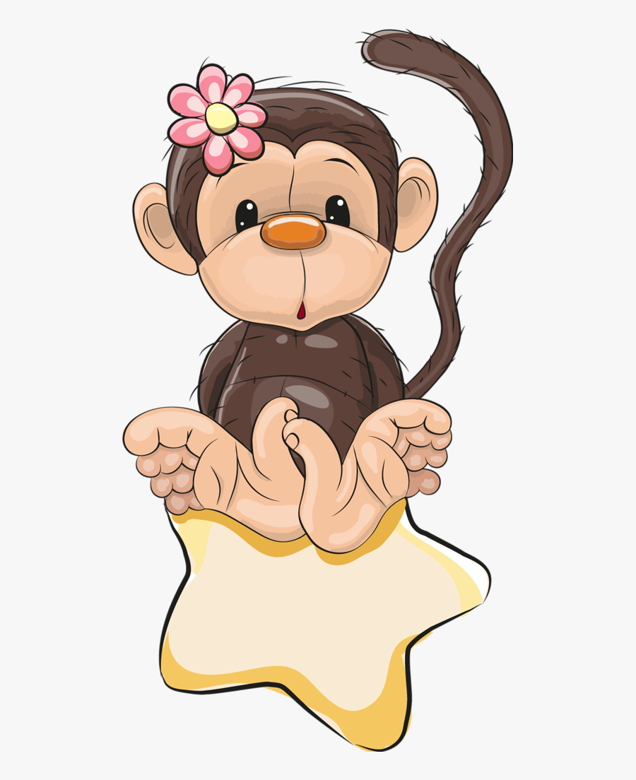 Рисунок обезьяны пнг