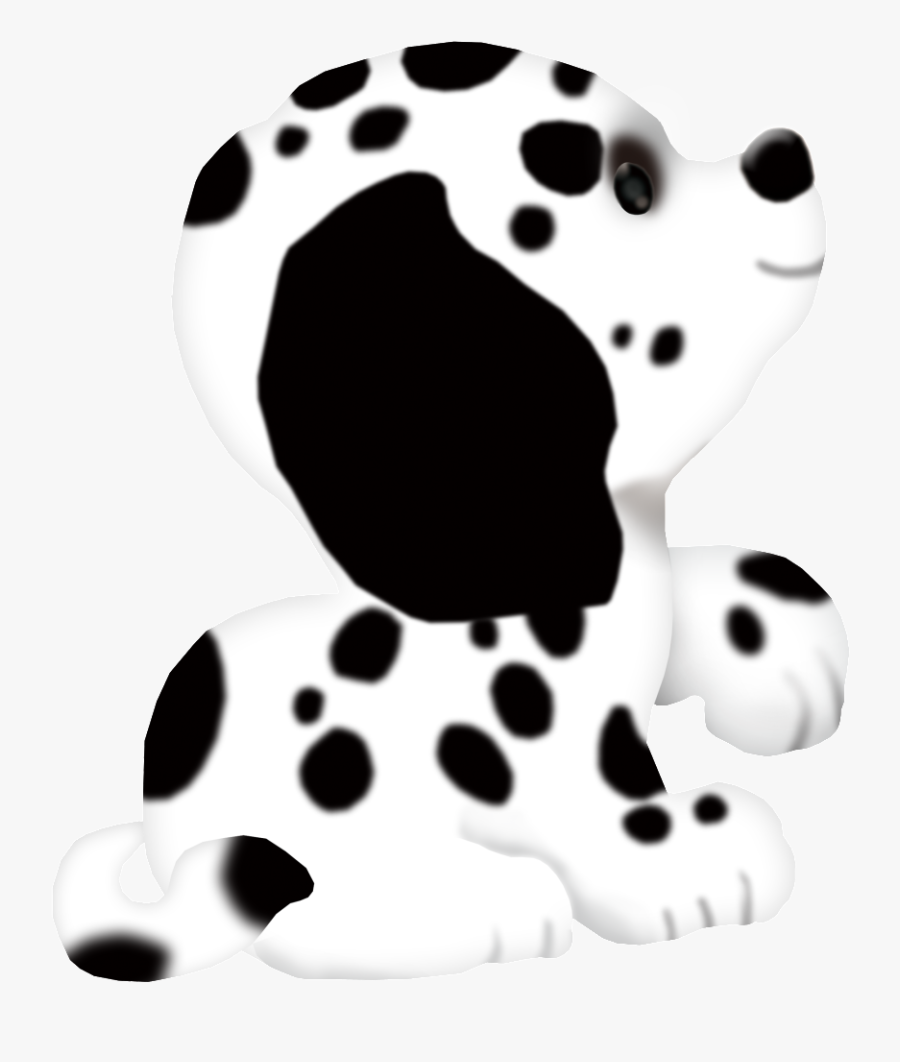 Cartoon Beautiful Colorful Dog Vector Image - Dalmatian, Transparent Clipart