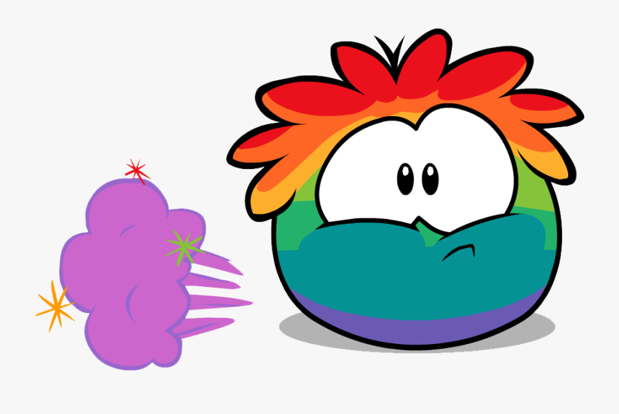 Transparent Farting Clipart - Club Penguin Puffles Png, Transparent Clipart
