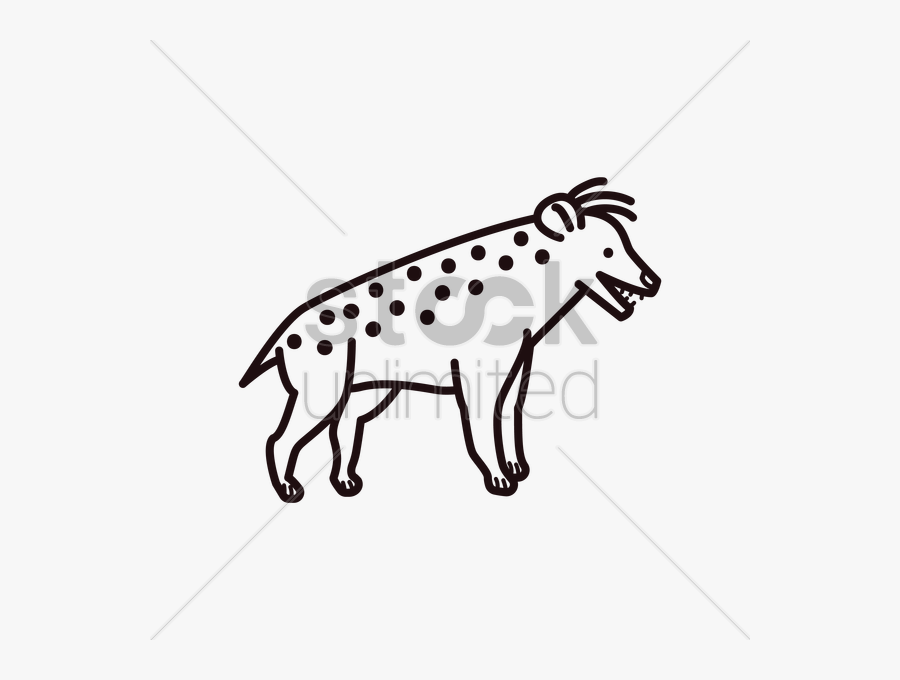 Vector Collection Of Free Hyaena Drawn Download On - Hyena Clipart Simple, Transparent Clipart