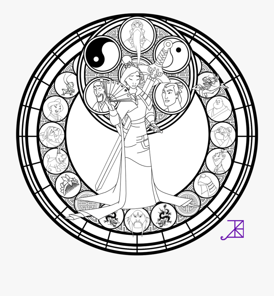 Spring Forward 2018 Lineart - Mlp Stained Glass Coloring Pages, Transparent Clipart