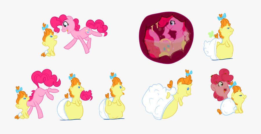 Chubbyjam, Belly, Diaper, Diaper Inflation, Fart, Fetish, - Mlp Belly Inflation, Transparent Clipart