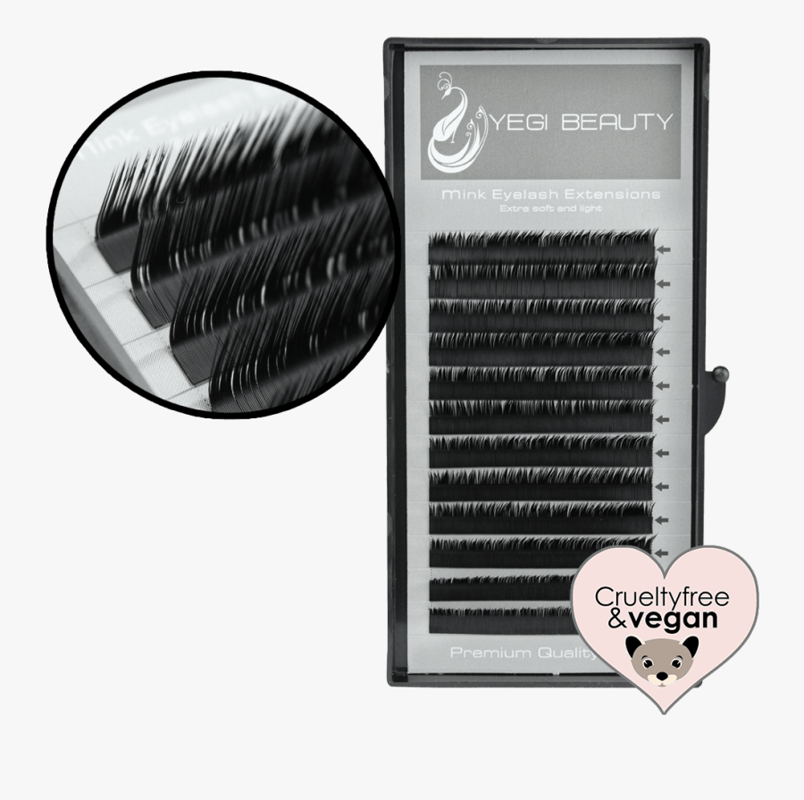 Trays Eyelash Extension Soft, Transparent Clipart