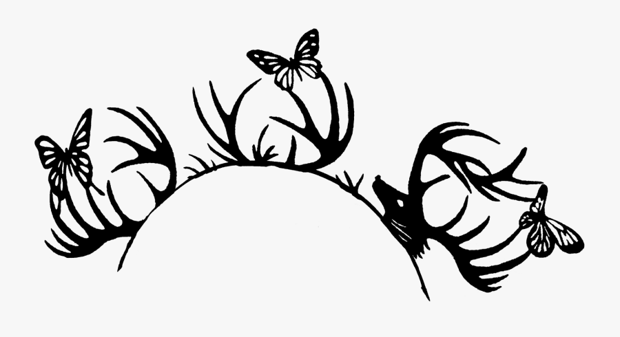Paperself Regular Eyelashes Deer &amp, Butterfly - Paper Eyelashes, Transparent Clipart