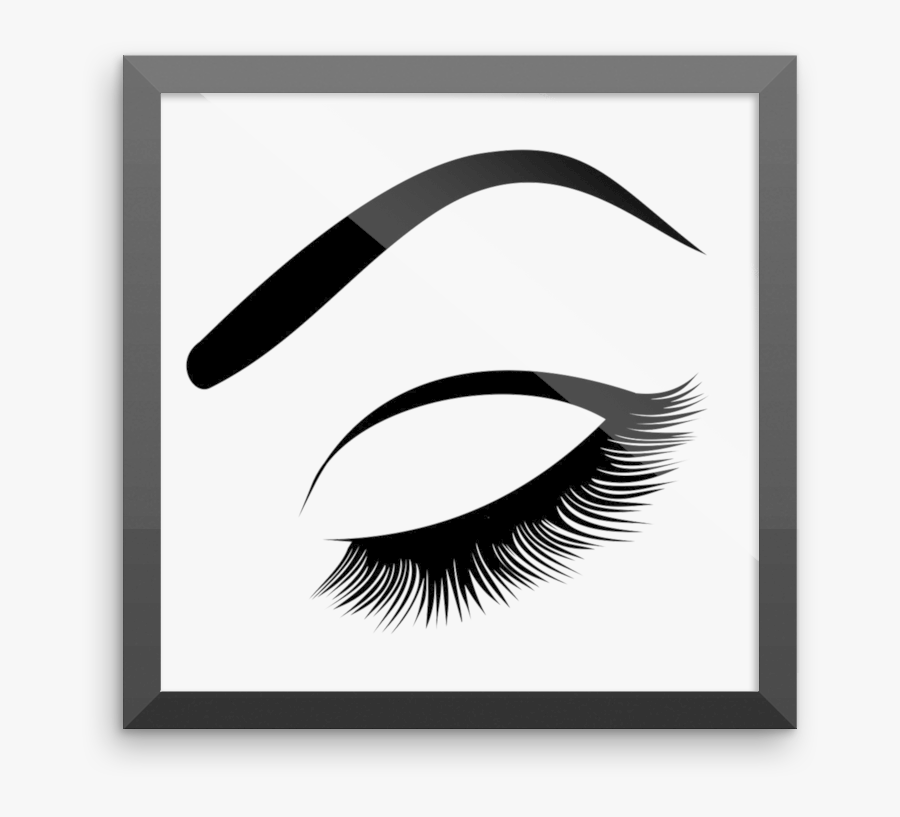 Clip Art Eyelash Extensions Posters - Beauty Salon, Transparent Clipart