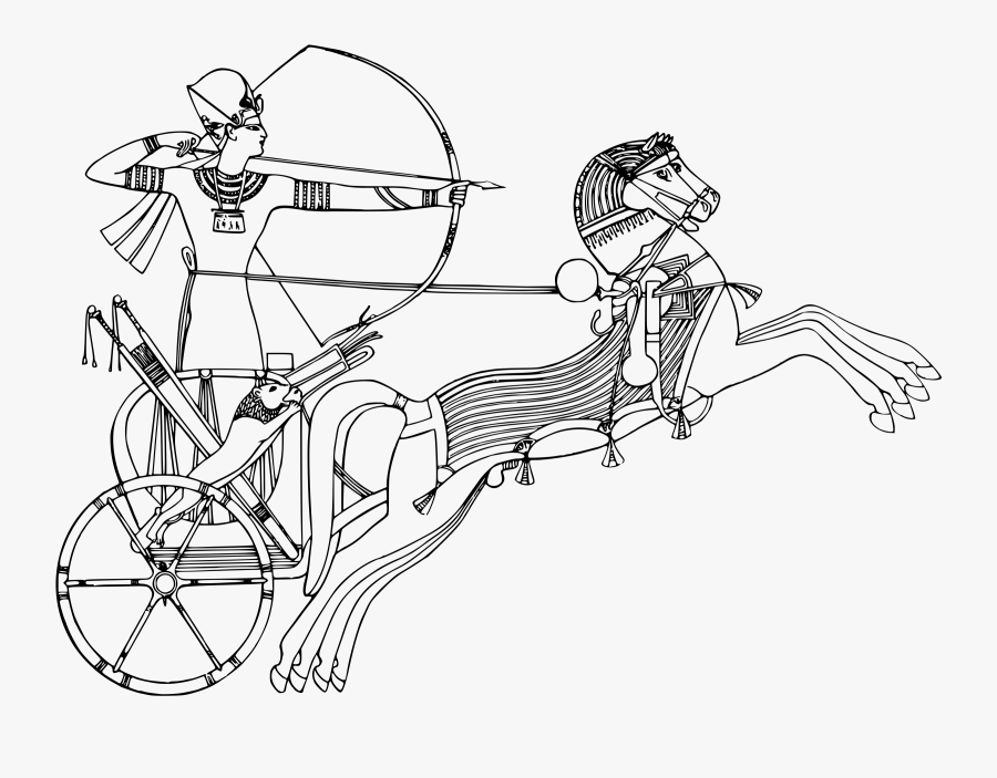 Drawing At Getdrawings Com - Ancient Egypt Chariot Clipart, Transparent Clipart