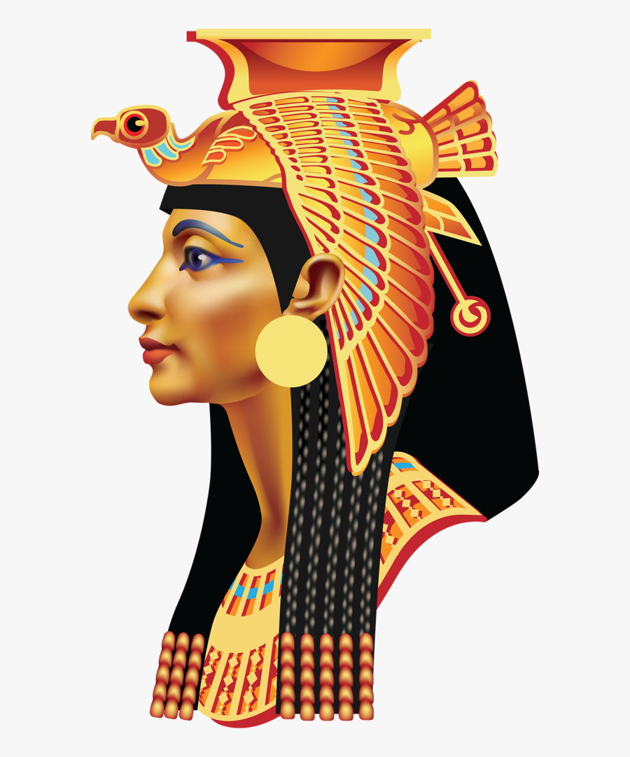 Transparent Pharaoh Clipart - Cleopatra Clipart, Transparent Clipart