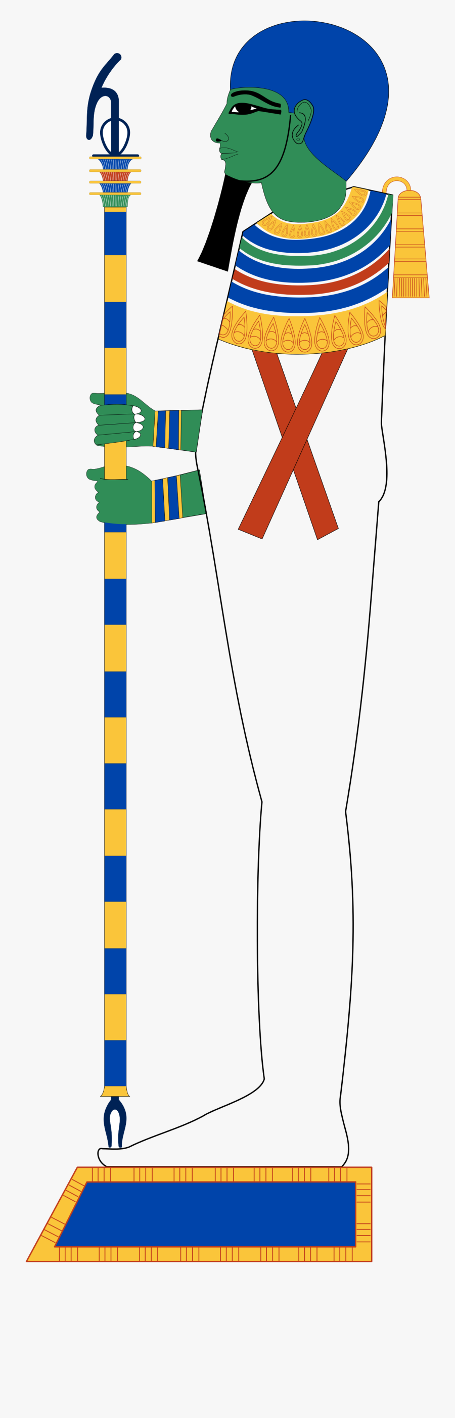 Ptah Wikipedia - Ptah Egyptian God, Transparent Clipart