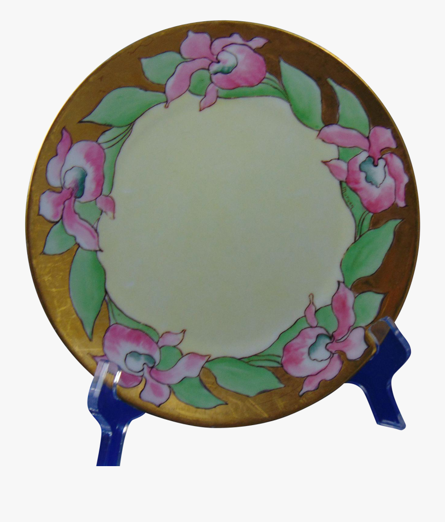 Hermann Ohme Silesia Arts & Crafts Floral/orchid Design - Circle, Transparent Clipart